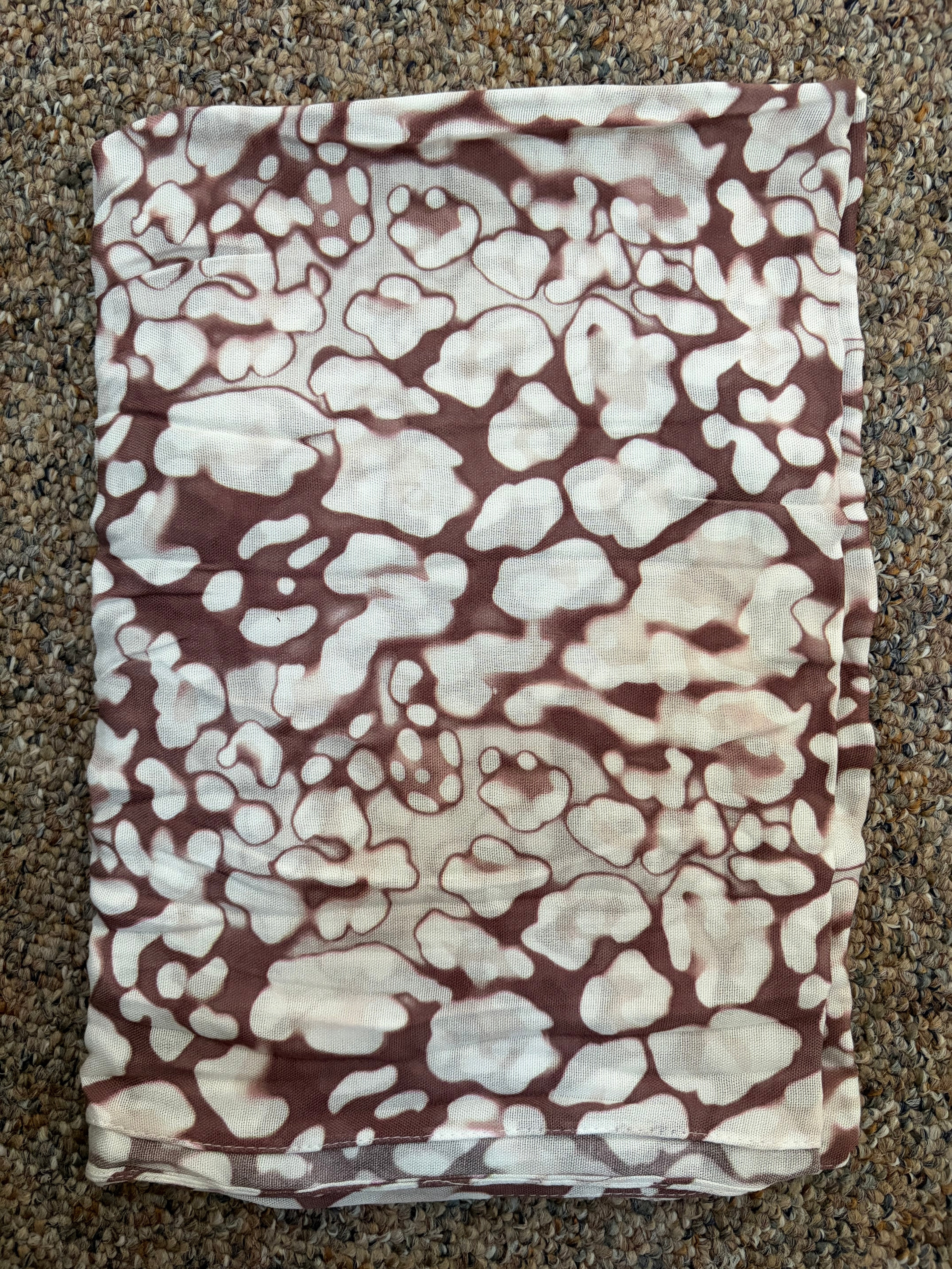 Modal Hijab Leopard Print