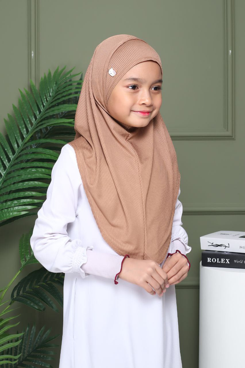 Hello Kitty Kids Instant 2 Pieces Hijab