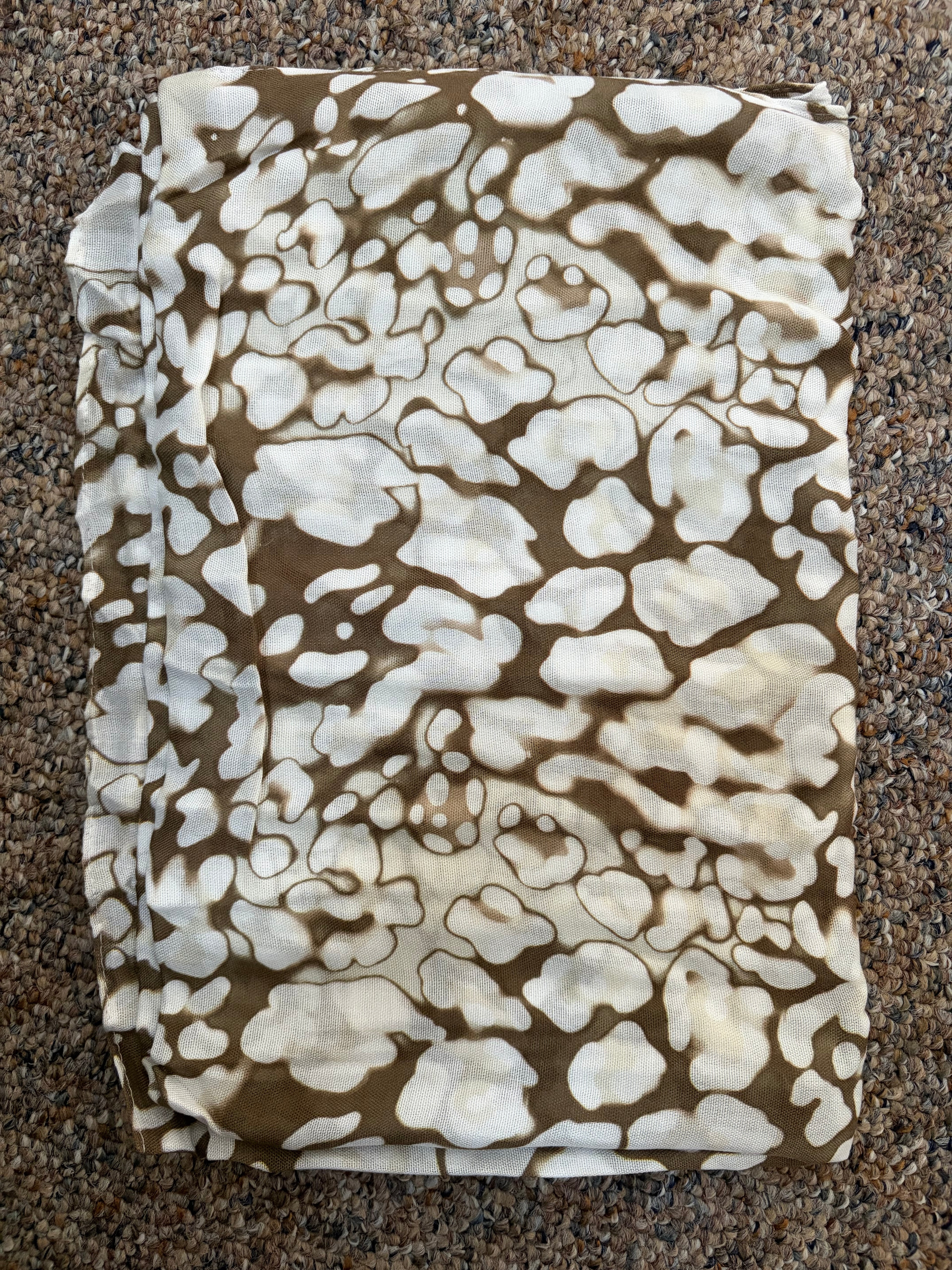 Modal Hijab Leopard Print