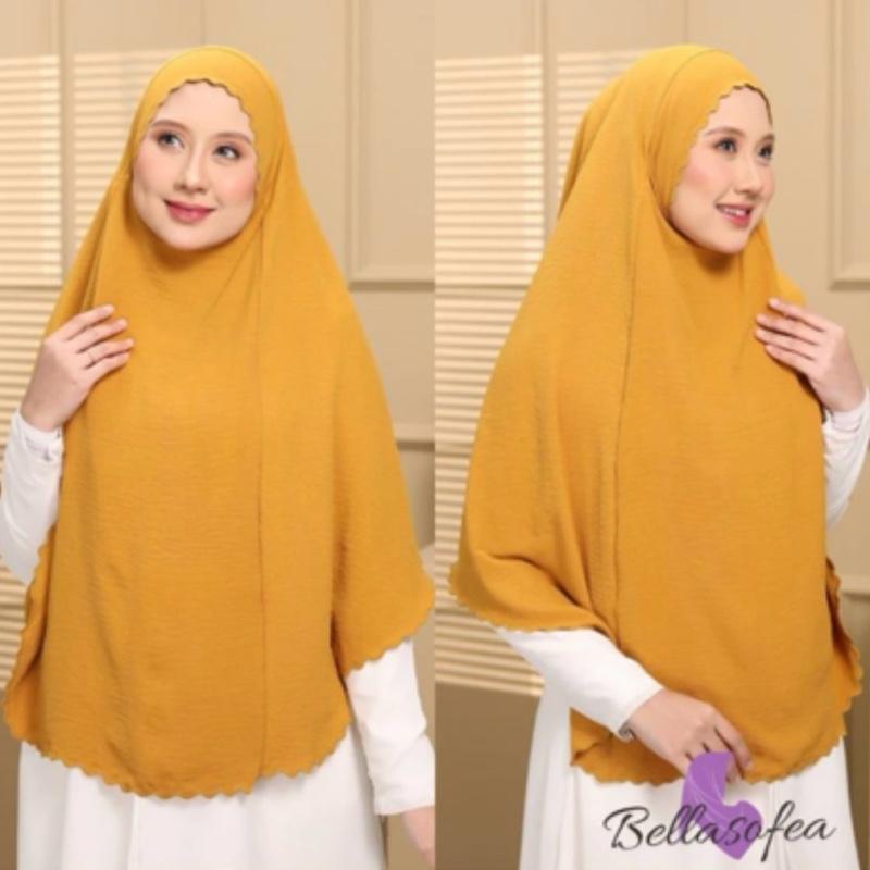 Instant Khimar Large Hijab Umrah Hajj Islamic Prayer modest Cey crepe Ironless Tie back