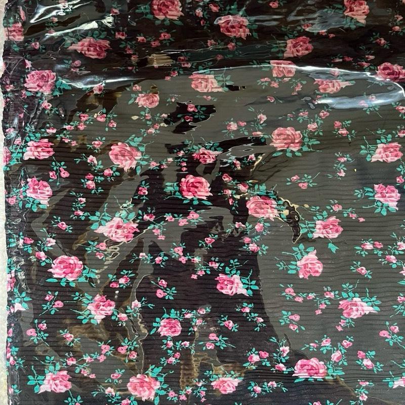 Mushroom Premium Modal Hijab - Floral Pattern, ironless, Soft Fabric,Versatile and Stylish Design