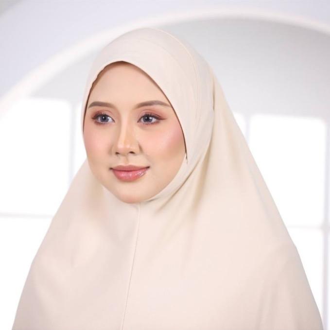 Islamic Long Hijab Scarf for Prayer - Long One Piece Design, Available in Various Colors, Ideal for Umrah and Haj XL Khimar