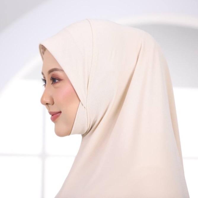 Islamic Long Hijab Scarf for Prayer - Long One Piece Design, Available in Various Colors, Ideal for Umrah and Haj XL Khimar
