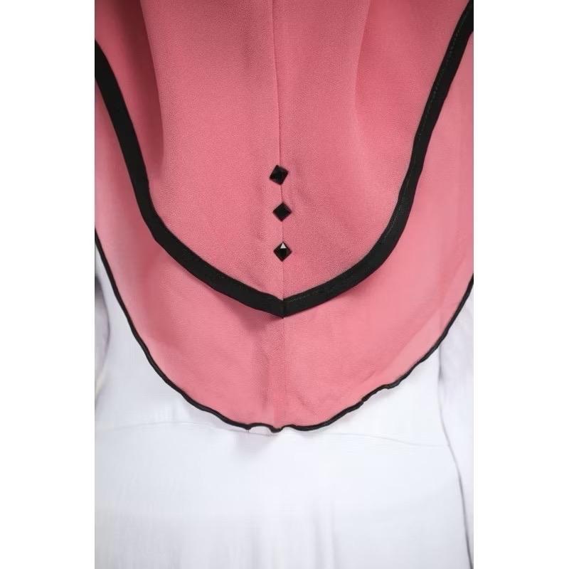 Kids Instant pull on One Piece Elegant Hijab - Available in Various Colors, Comfortable Fit, Suitable for all occasion instant hijab