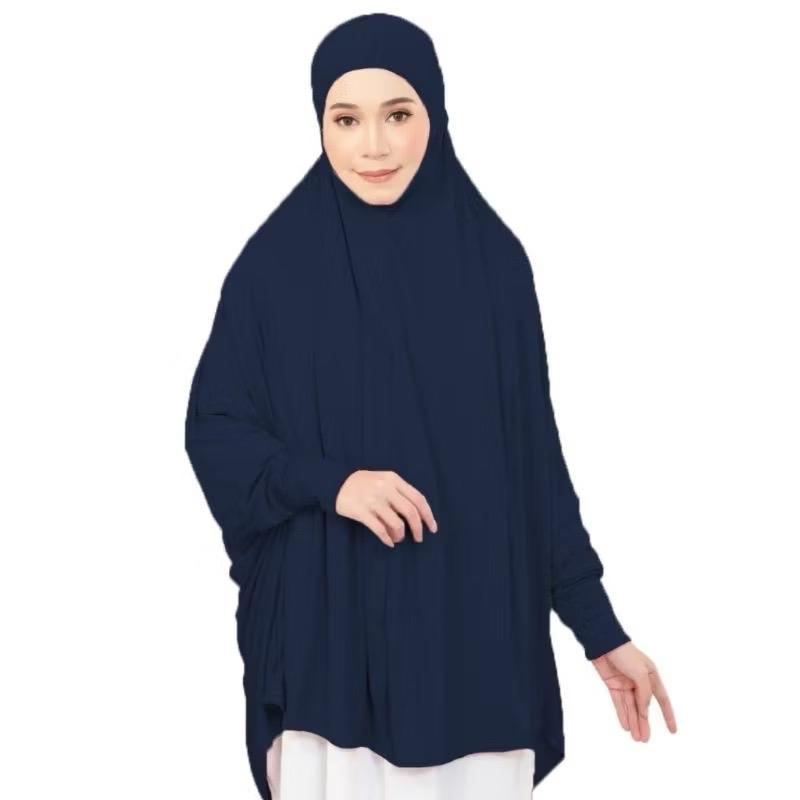 Prayer Hijab with Sleeve - Comfortable Fit for Daily Wear, prayer, and umrah