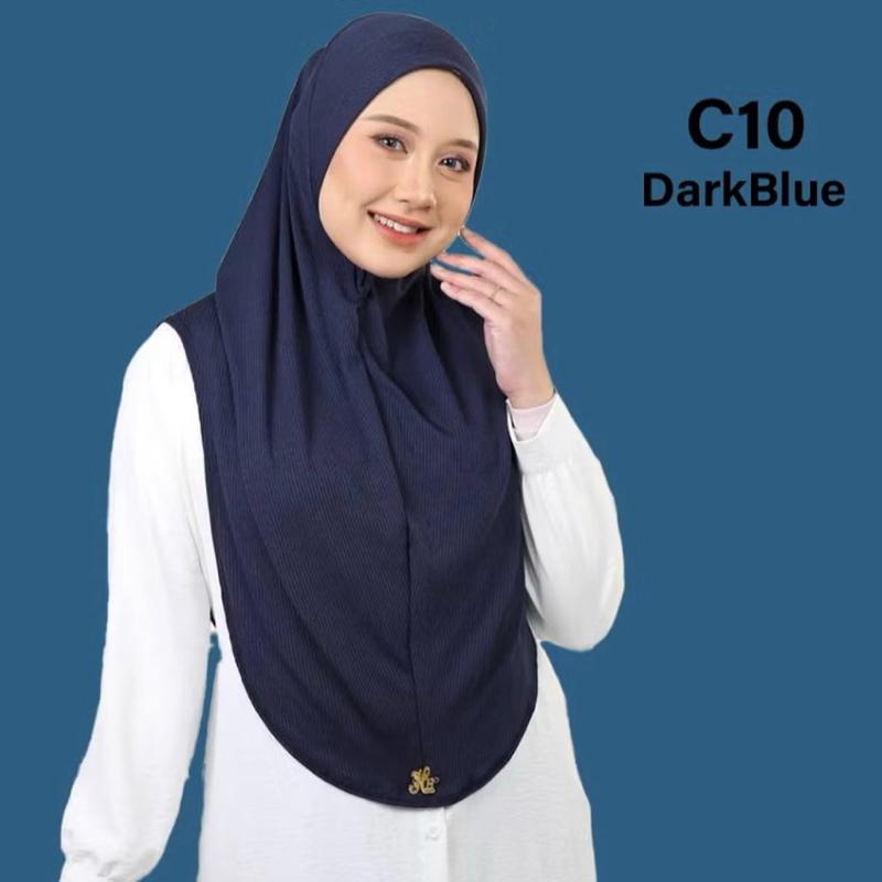 Hijab One Piece - Instant, Comfortable Fit, Versatile Style, Ideal for Everyday Wear Long Islamic sport