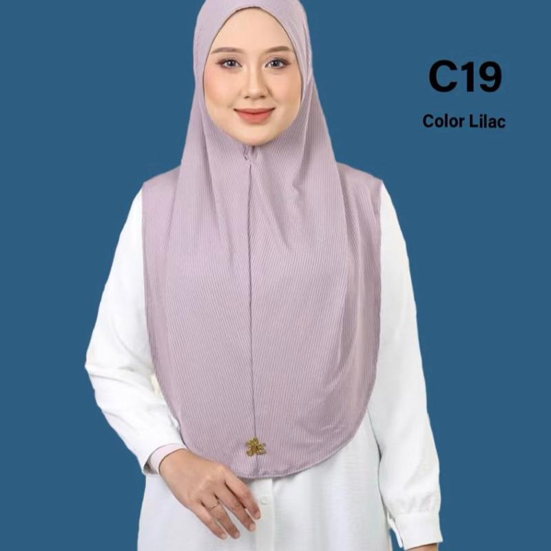 Hijab One Piece - Instant, Comfortable Fit, Versatile Style, Ideal for Everyday Wear Long Islamic sport