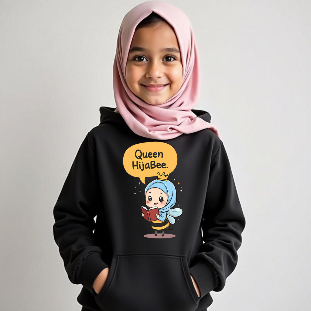 Islamic quotes kids hoodie motivational and positive girls hoodie