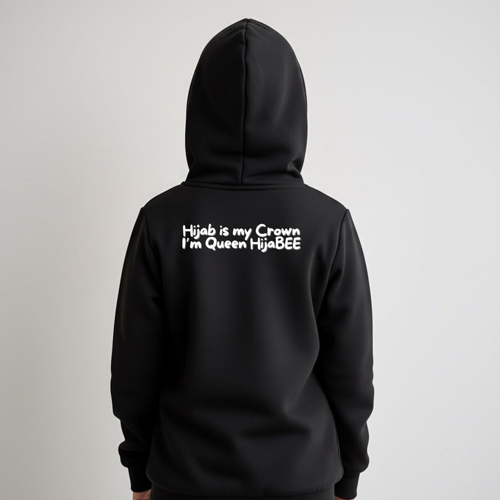 Islamic quotes kids hoodie motivational and positive girls hoodie