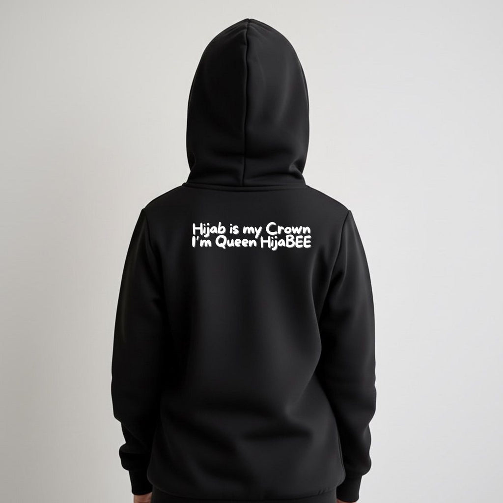 Islamic quotes kids hoodie motivational and positive girls hoodie