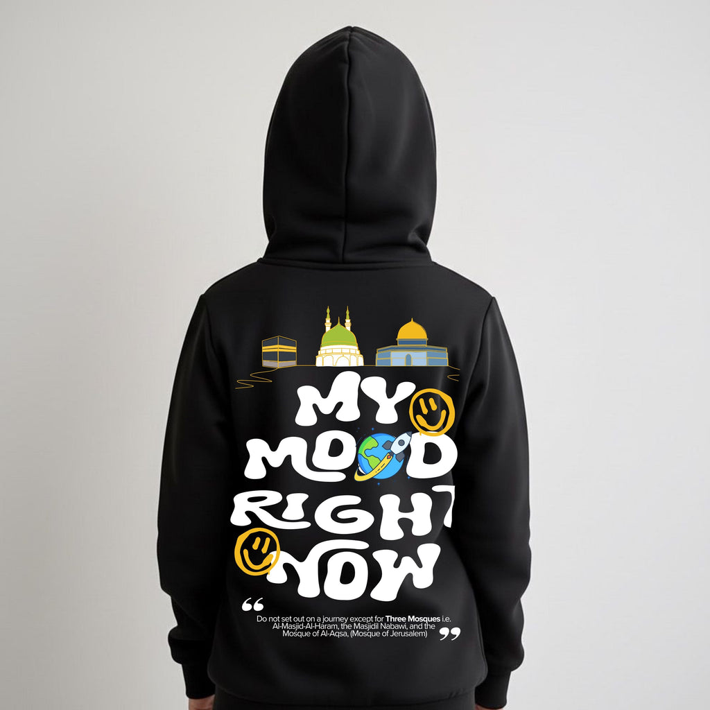 Islamic quotes kids hoodie motivational and positive girls hoodie