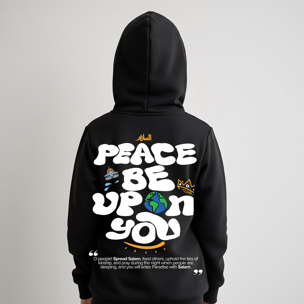 Islamic quotes kids hoodie motivational and positive girls hoodie