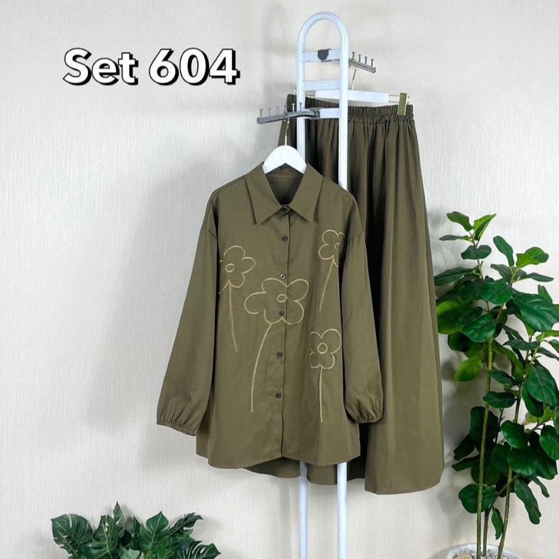 2 Piece Clothes Set with Dress Skirt in Soft Fabric and Stylish Design