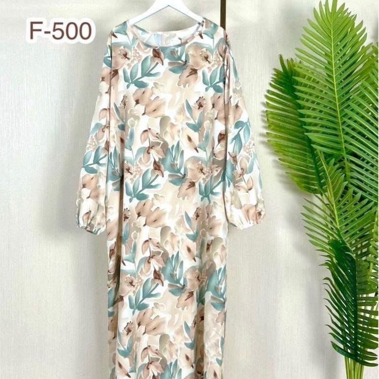 Floral Maxi Dress Kaftan Women's Fashionable easy to wear