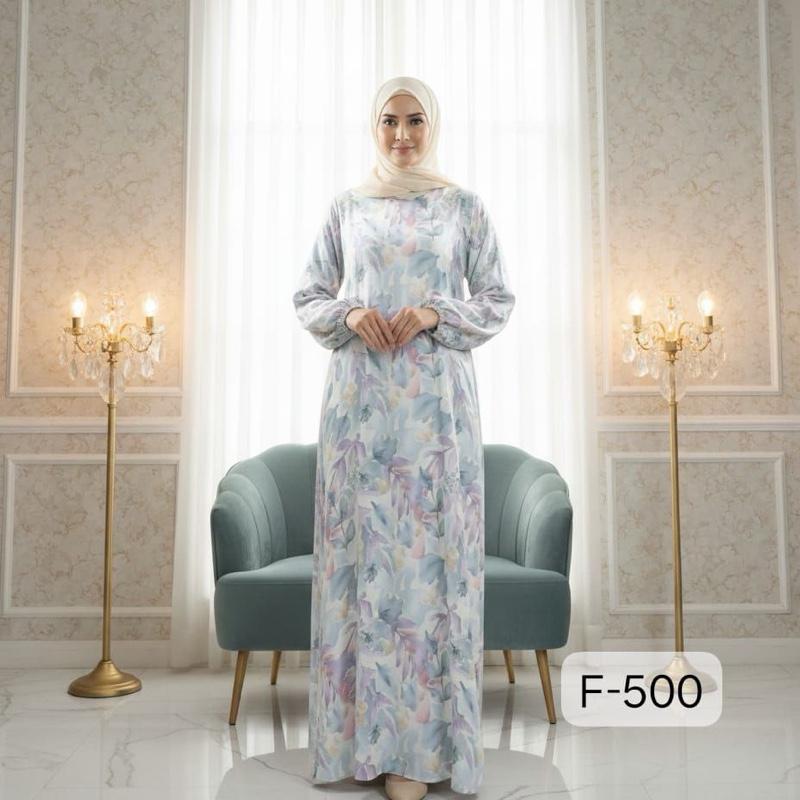 Floral Maxi Dress Kaftan Women's Fashionable easy to wear