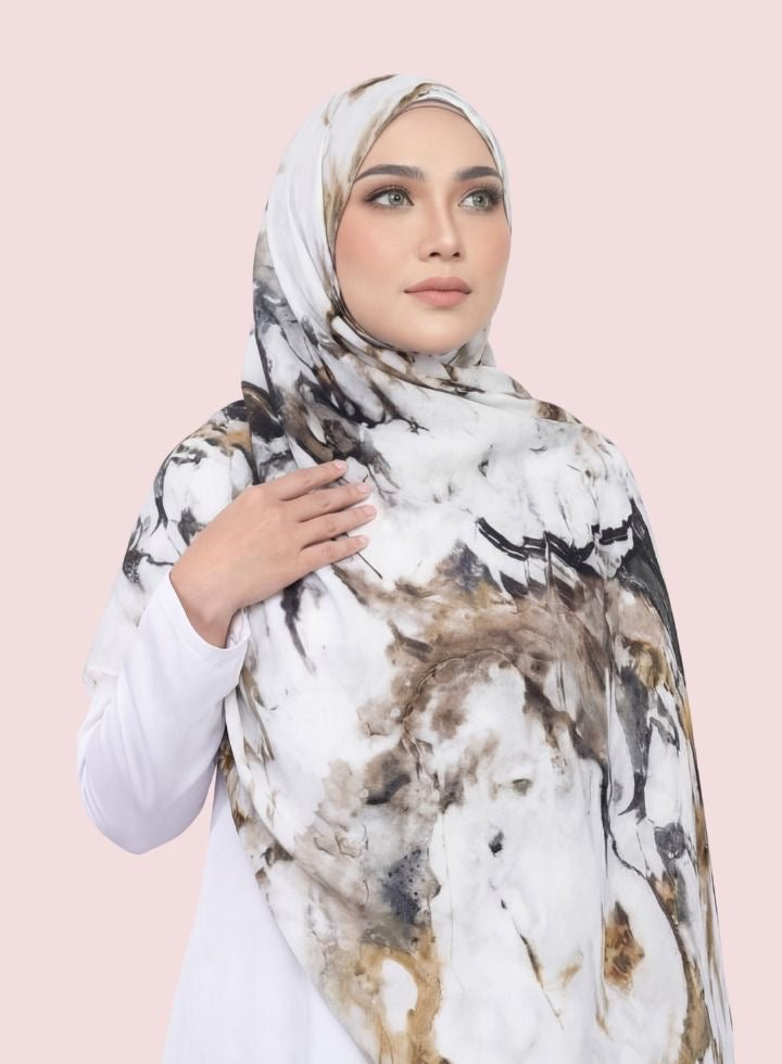 Modal Hijab Printed