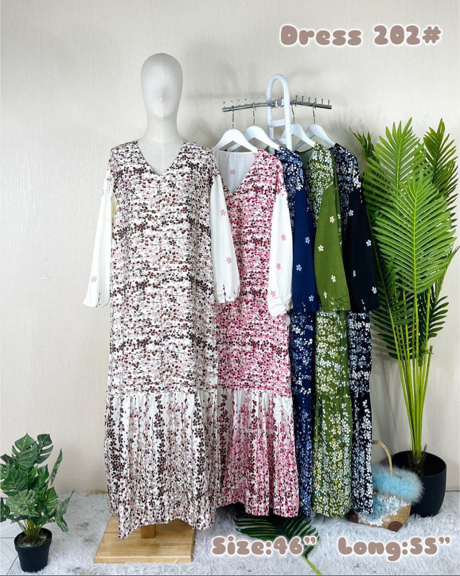 Mawar Floral Dress