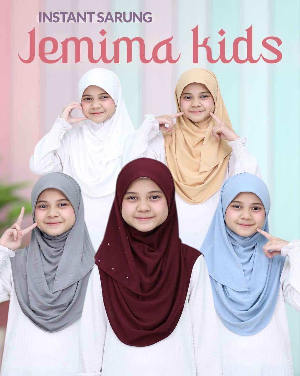 Kids Instant shawl slip-on jersey