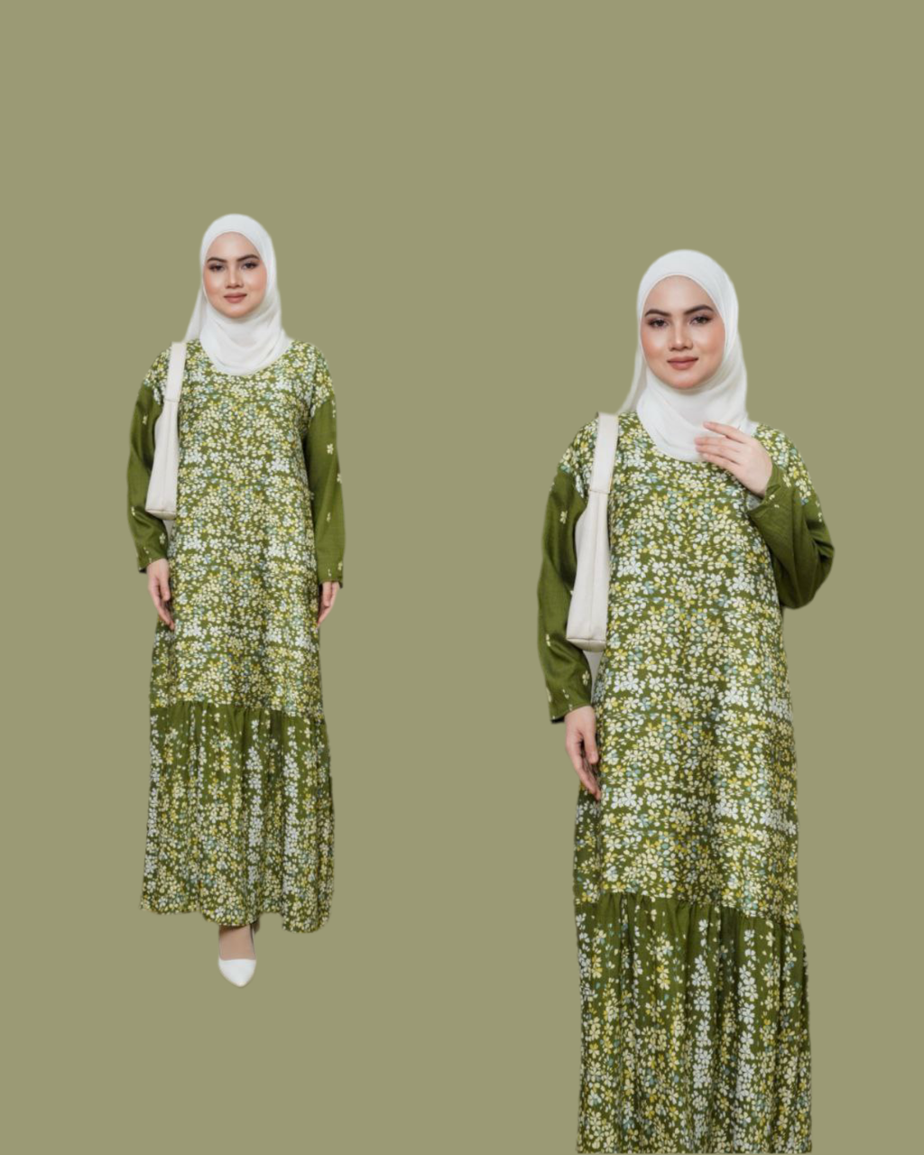 Mawar Floral Dress