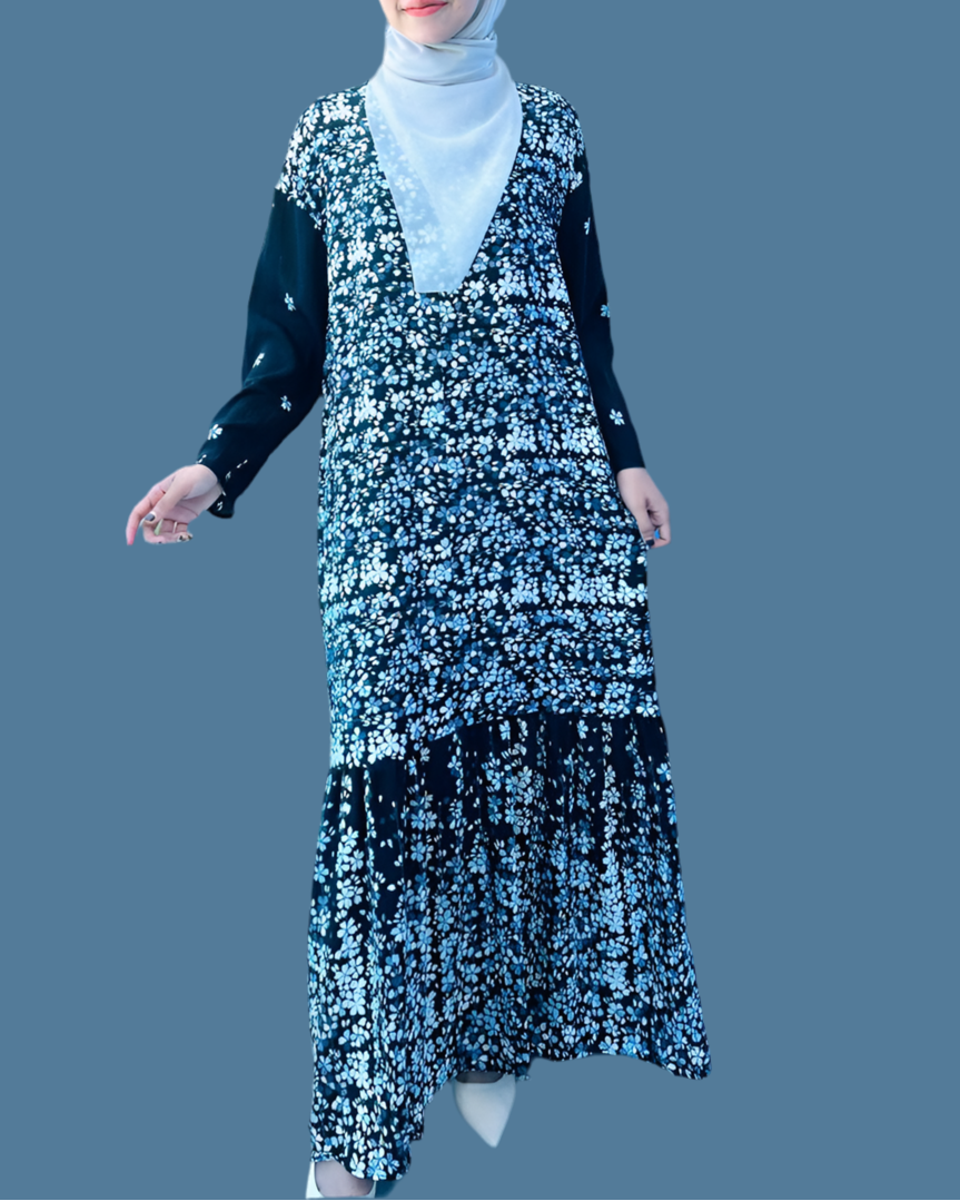 Mawar Floral Dress