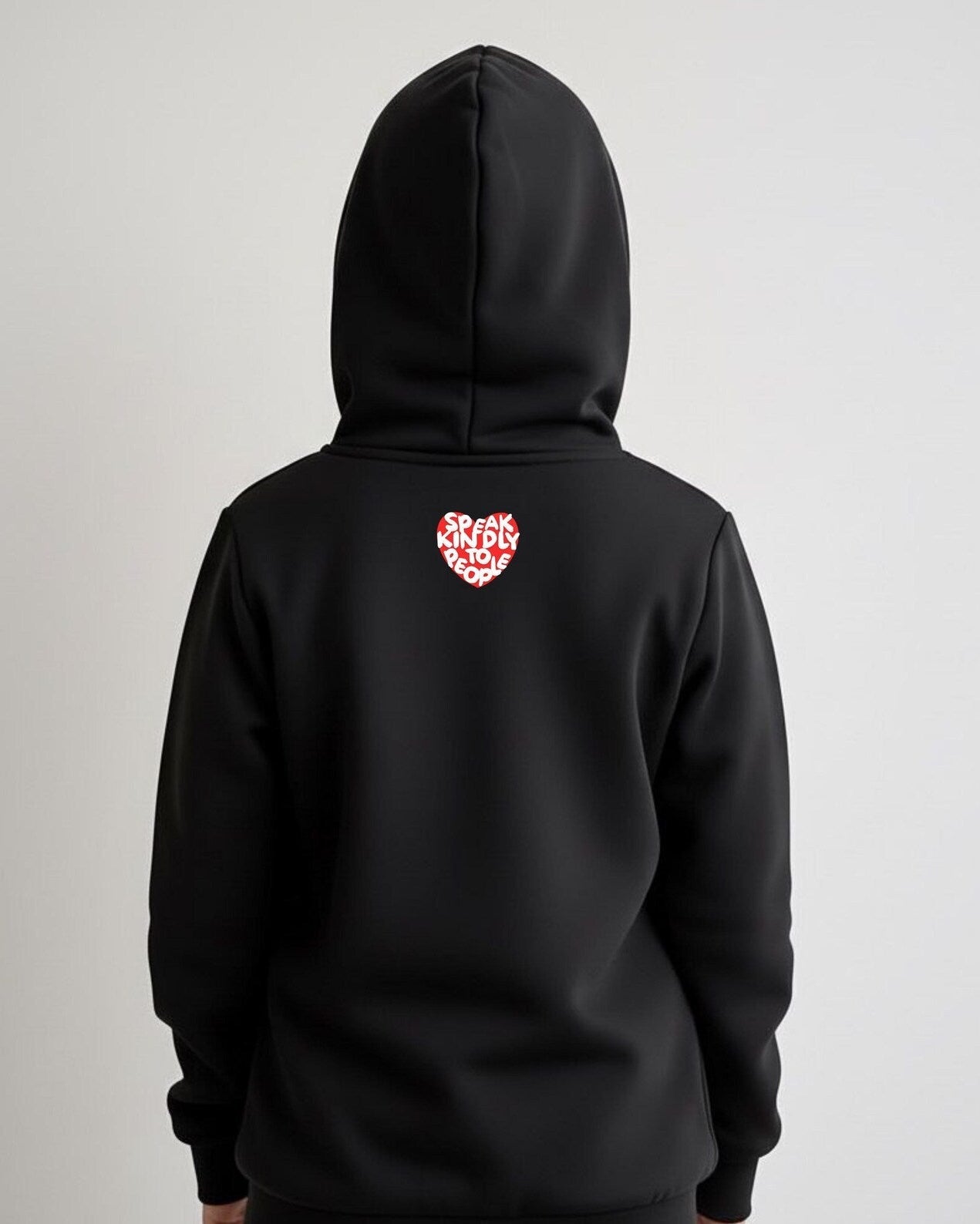 Islamic quotes kids hoodie motivational and positive girls hoodie - Speak Kindly