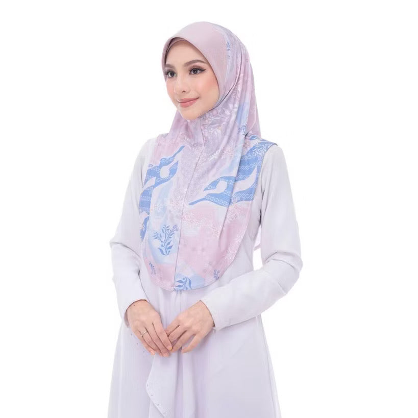 Instant Printed Hijab