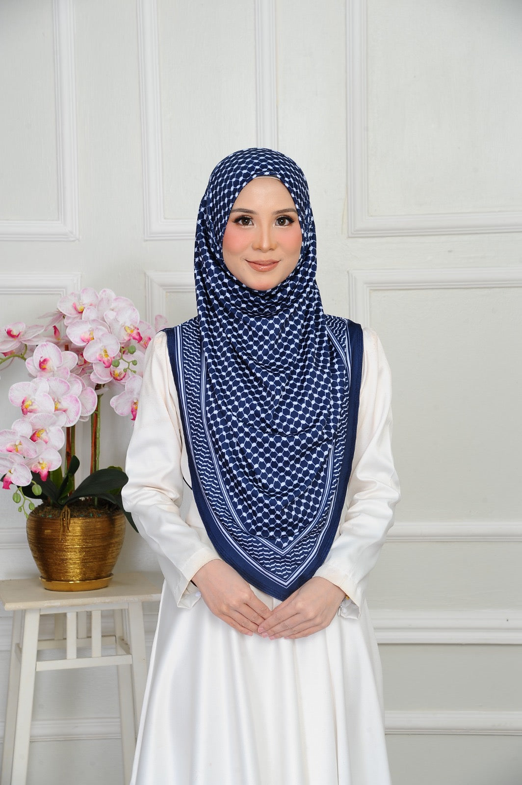 Kufiyyeh Instant V Shape Hijab