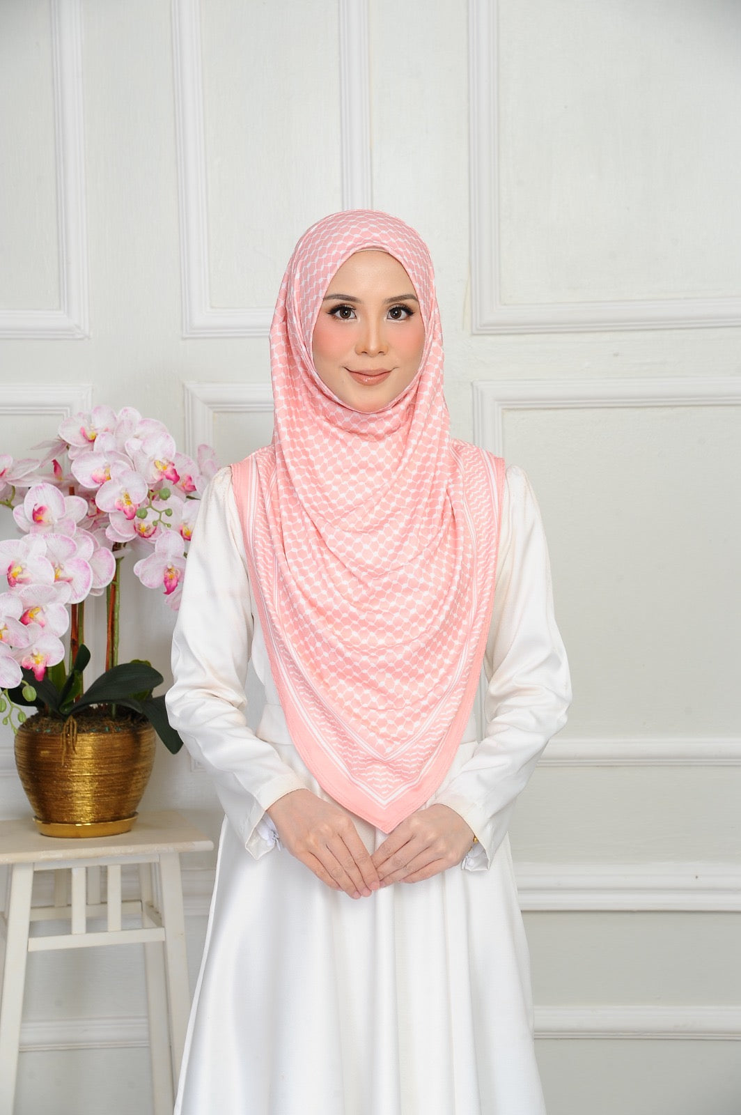 Kufiyyeh Instant V Shape Hijab