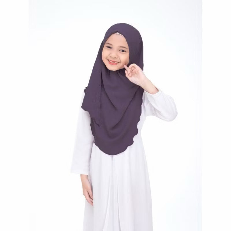 Alisa Pinless Ironless Kids Hijab
