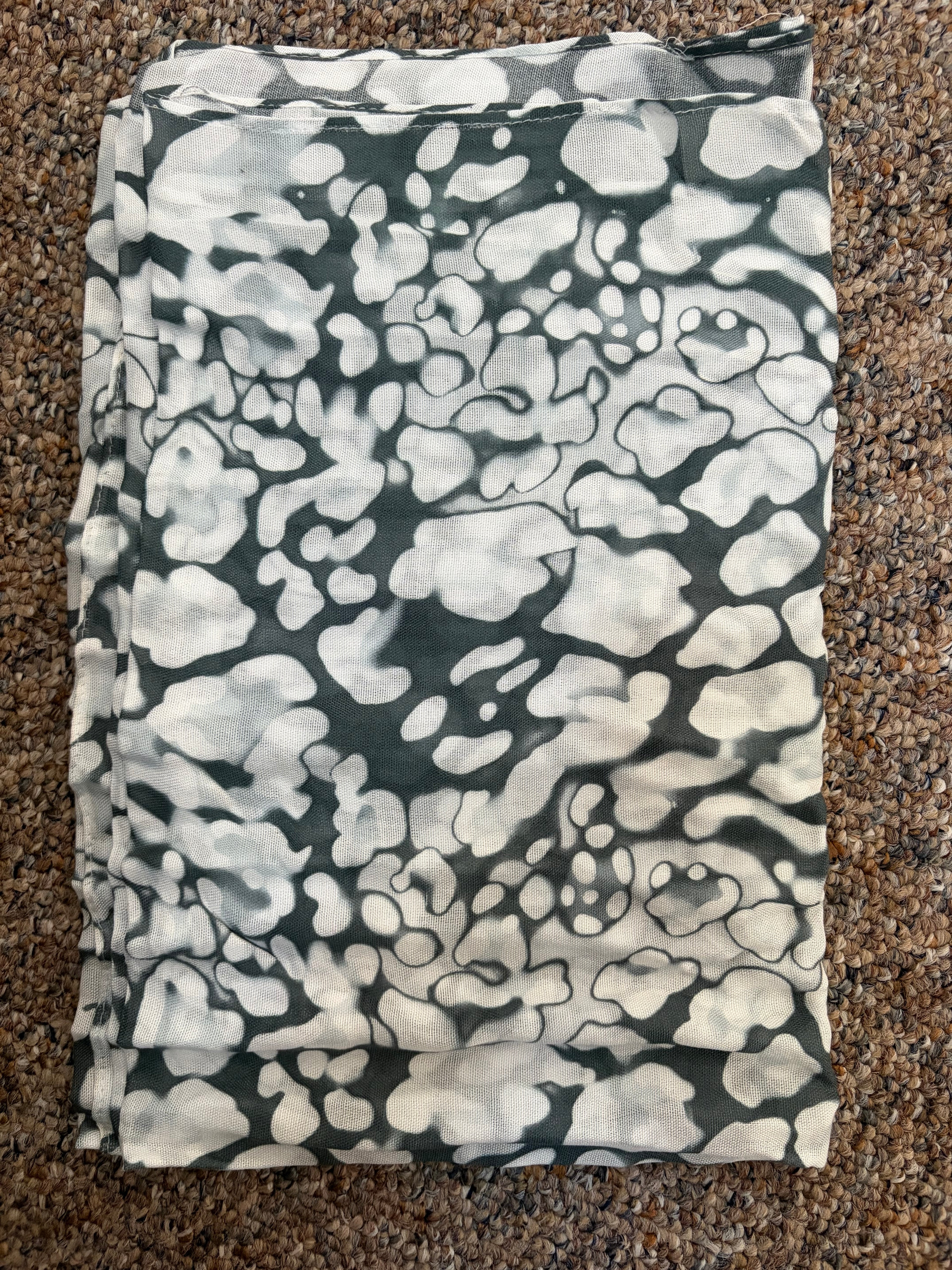 Modal Hijab Leopard Print