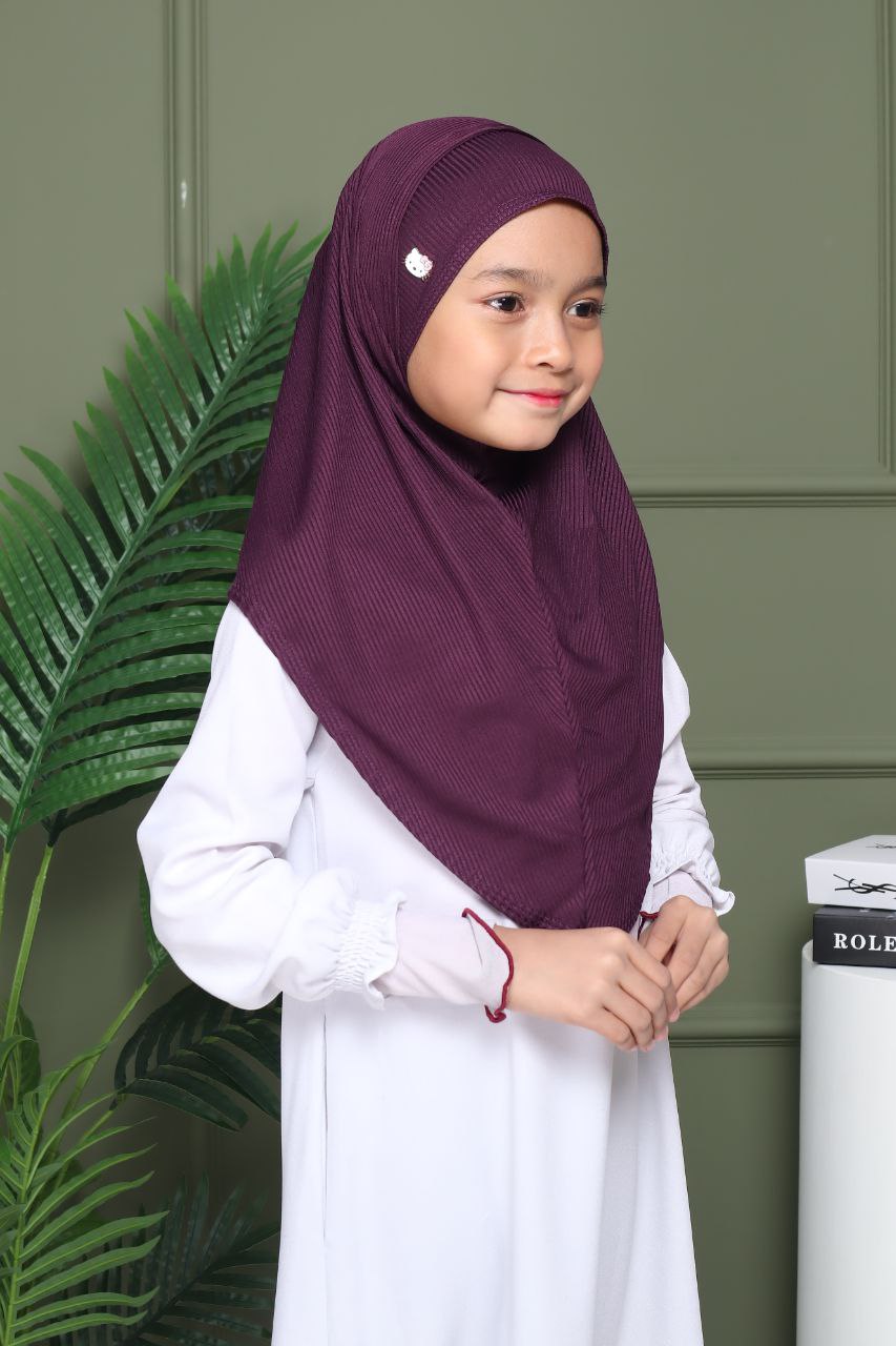 Hello Kitty Kids Instant 2 Pieces Hijab
