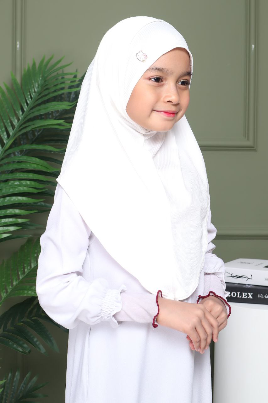 Hello Kitty Kids Instant 2 Pieces Hijab