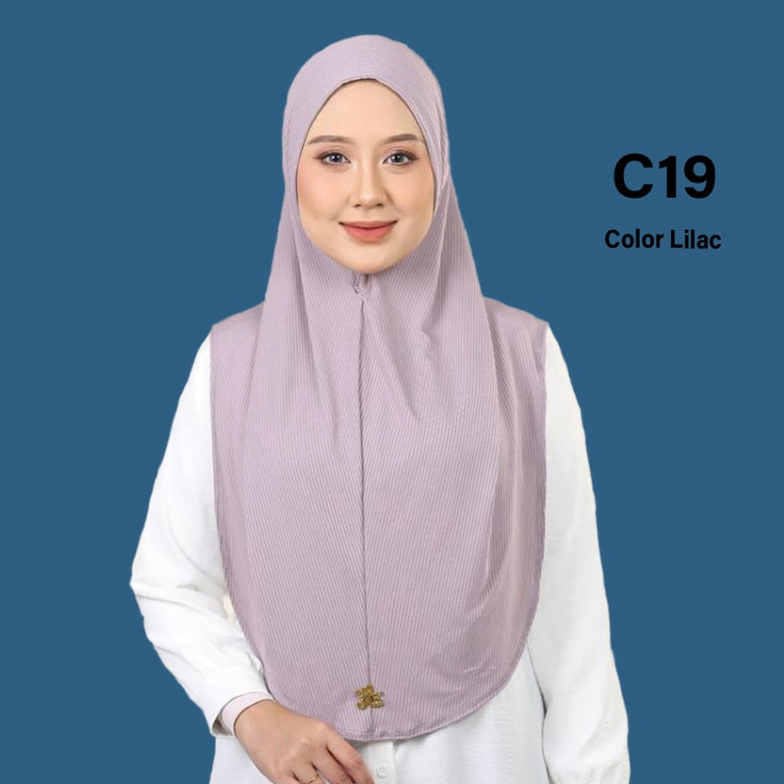 Hijab One Piece - Instant, Comfortable Fit, Versatile Style, Ideal for Everyday Wear Long Islamic sport