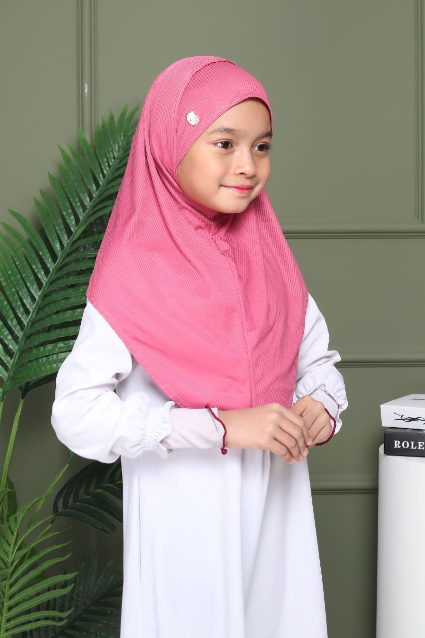 Hello Kitty Kids Instant 2 Pieces Hijab