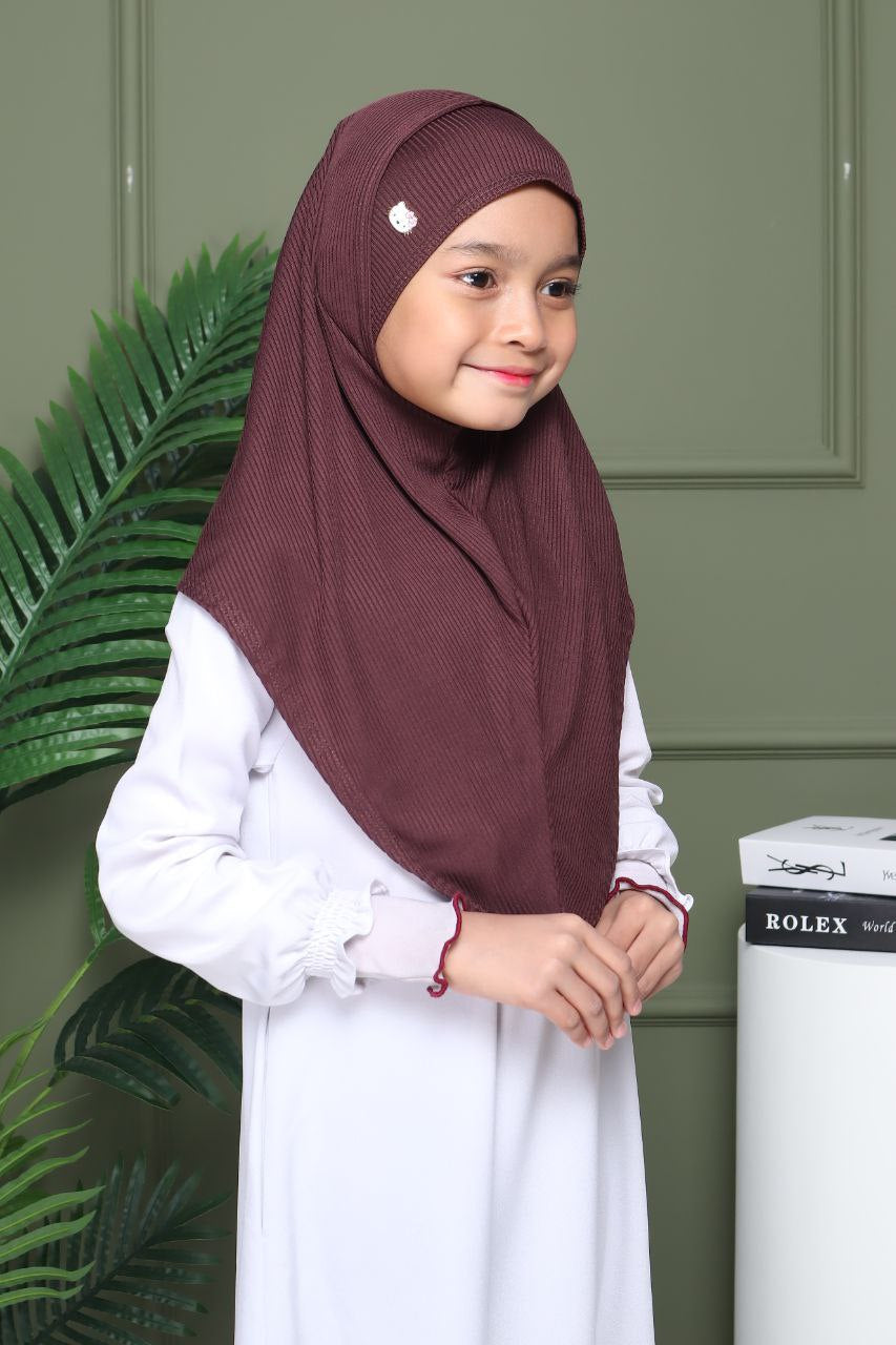 Hello Kitty Kids Instant 2 Pieces Hijab