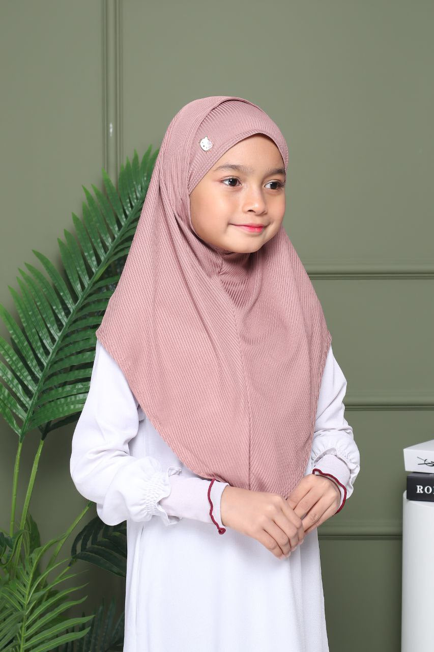 Hello Kitty Kids Instant 2 Pieces Hijab