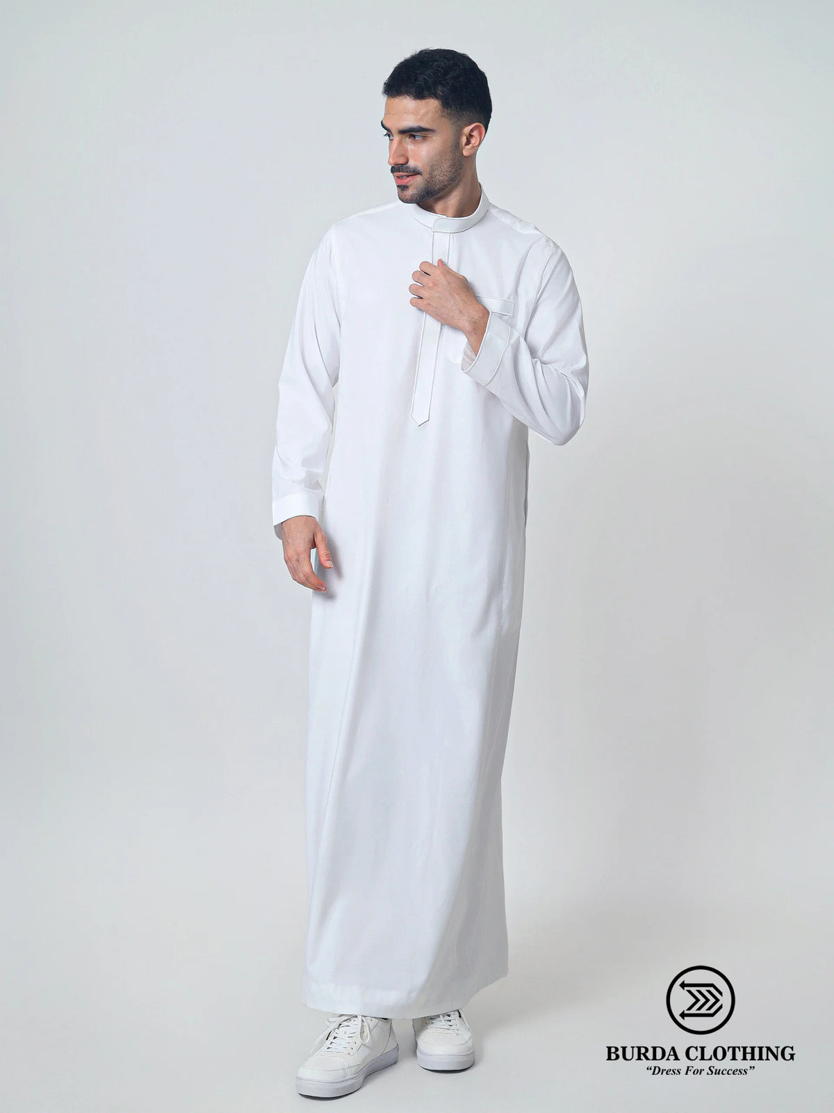 Adult premium classic white thobe 301