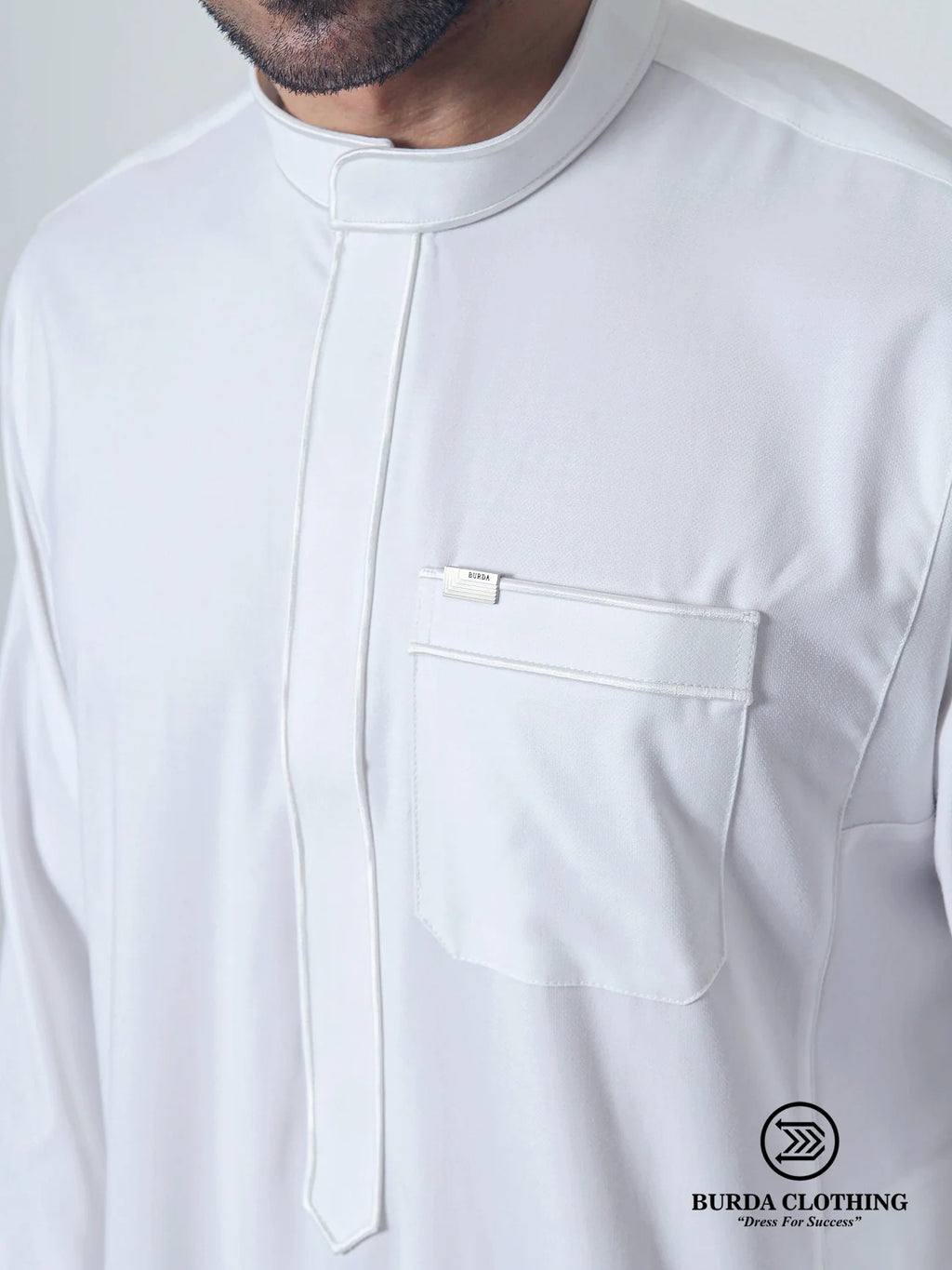Adult premium classic white thobe 301