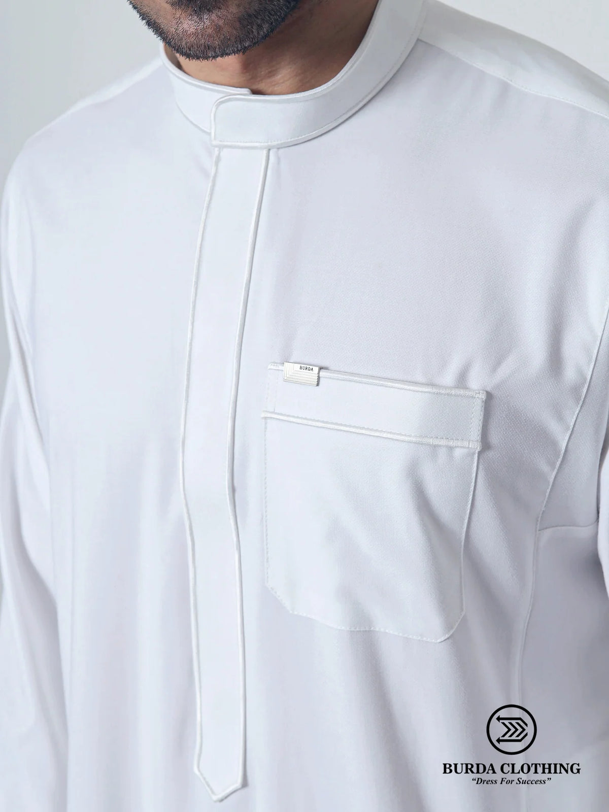 Adult premium classic white thobe 301